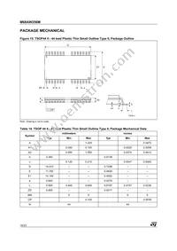 M68AW256ML70ND6T Datasheet Page 18