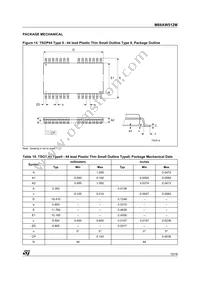 M68AW512ML70ND6 Datasheet Page 15