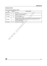 M68AW512ML70ND6 Datasheet Page 17