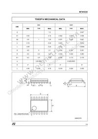 M74HC02TTR Datasheet Page 7