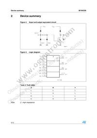 M74HC09RM13TR Datasheet Page 4