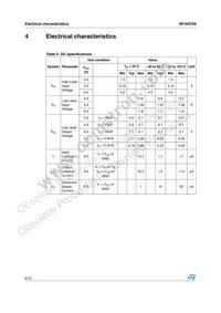 M74HC09RM13TR Datasheet Page 6