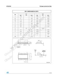 M74HC09RM13TR Datasheet Page 11