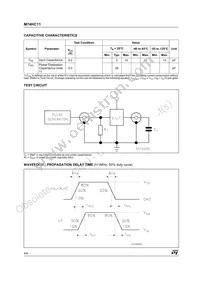 M74HC11TTR Datasheet Page 4