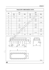 M74HC11TTR Datasheet Page 5