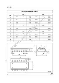 M74HC11TTR Datasheet Page 6