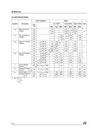 M74HC123RM13TR Datasheet Page 6