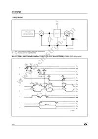 M74HC123RM13TR Datasheet Page 8