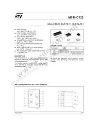 M74HC125RM13TR Cover