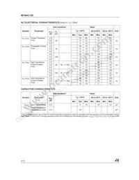 M74HC125RM13TR Datasheet Page 4