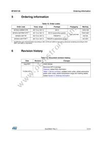 M74HC126TTR Datasheet Page 13