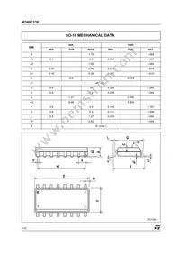 M74HC138TTR Datasheet Page 8
