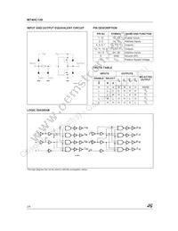 M74HC139RM13TR Datasheet Page 2