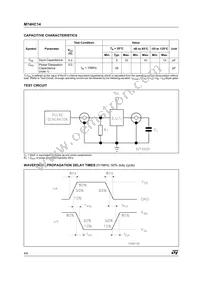 M74HC14TTR Datasheet Page 4