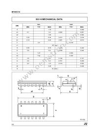 M74HC14TTR Datasheet Page 6