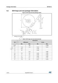 M74HC14YTTR Datasheet Page 10