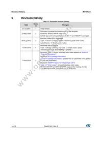 M74HC14YTTR Datasheet Page 14