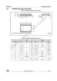 M74HC151YTTR Datasheet Page 15