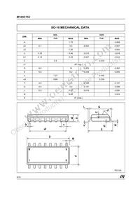 M74HC153RM13TR Datasheet Page 8