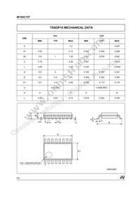 M74HC157B1R Datasheet Page 8