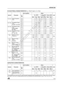 M74HC165RM13TR Datasheet Page 5