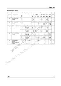 M74HC166B1R Datasheet Page 5