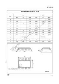 M74HC166B1R Datasheet Page 11