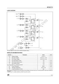 M74HC173B1R Datasheet Page 3