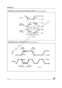 M74HC173B1R Datasheet Page 8