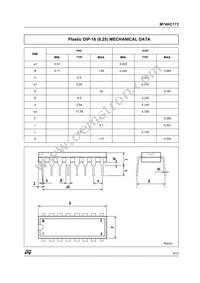 M74HC173B1R Datasheet Page 9