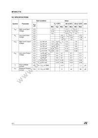 M74HC174RM13TR Datasheet Page 4