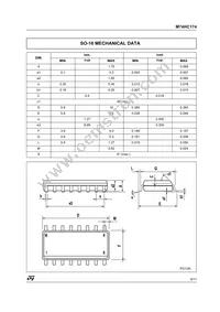 M74HC174RM13TR Datasheet Page 9