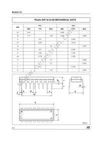 M74HC175B1R Datasheet Page 8