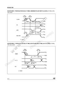 M74HC190RM13TR Datasheet Page 8