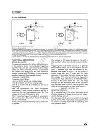 M74HC221RM13TR Datasheet Page 4