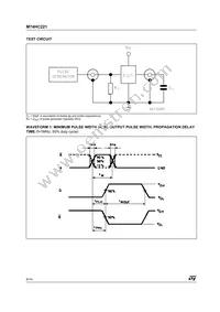 M74HC221RM13TR Datasheet Page 8