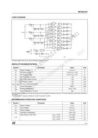 M74HC237RM13TR Datasheet Page 3