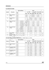 M74HC238B1R Datasheet Page 4