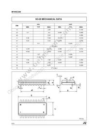 M74HC240TTR Datasheet Page 8