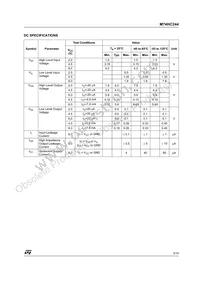 M74HC244B1R Datasheet Page 3