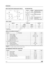 M74HC245RM13TR Datasheet Page 2