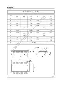 M74HC245RM13TR Datasheet Page 8