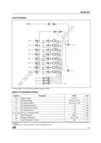 M74HC251RM13TR Datasheet Page 3