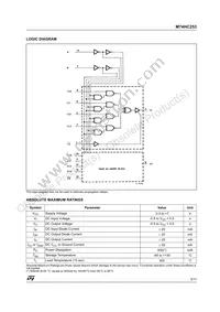 M74HC253RM13TR Datasheet Page 3