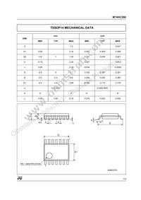 M74HC266B1R Datasheet Page 7