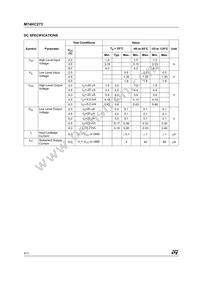M74HC273TTR Datasheet Page 4