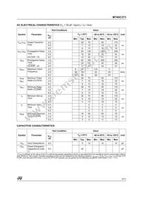 M74HC273TTR Datasheet Page 5