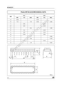 M74HC273TTR Datasheet Page 8