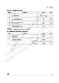 M74HC279RM13TR Datasheet Page 3