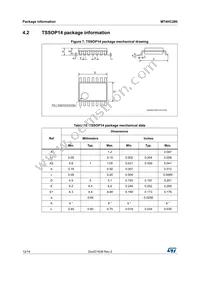 M74HC280RM13TR Datasheet Page 12